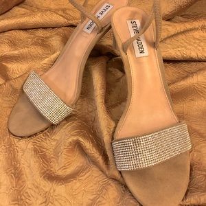 Steve Madden rhinestone strappy heel size 7.5